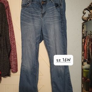 Meriskye bootleg jeans 16w